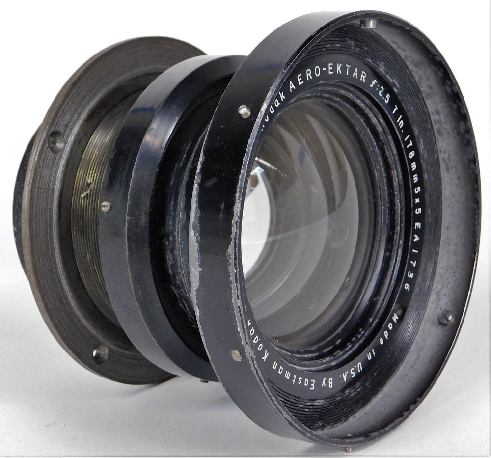 Appraisal: Kodak Aero-Ektar mm f Lens Eastman Kodak Aero-Ektar mm f