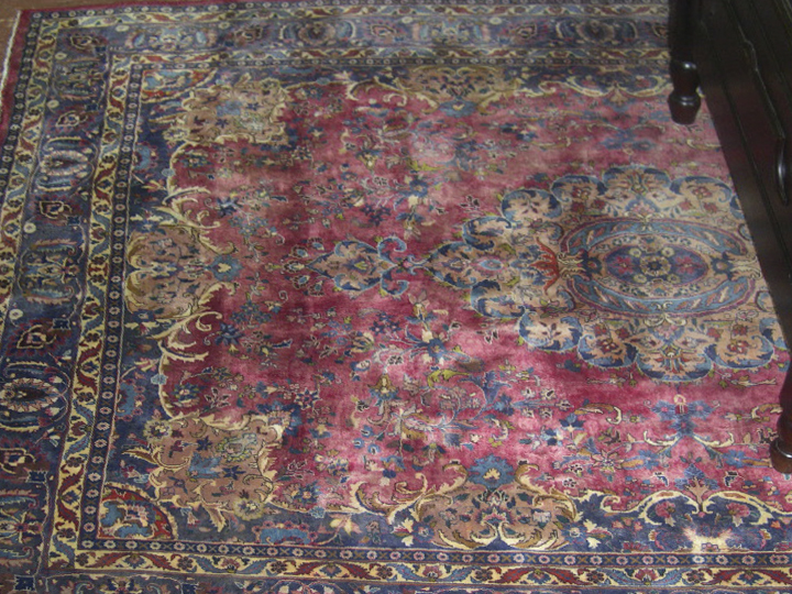 Appraisal: Semi-Antique Persian Mashad Carpet ' x '