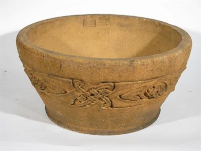 Appraisal: A Liberty Co terracotta planter designed by Archibald Knox probably