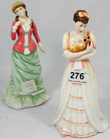 Appraisal: Royal Doulton Figures Sally HN and Kimberley HN both Limited