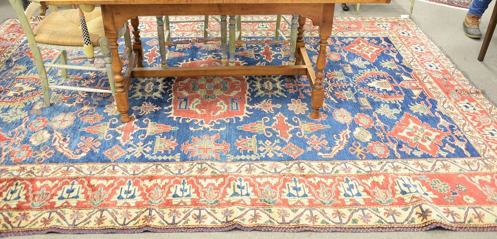 Appraisal: Kazak Oriental room size rug ' x ' Kazak Oriental