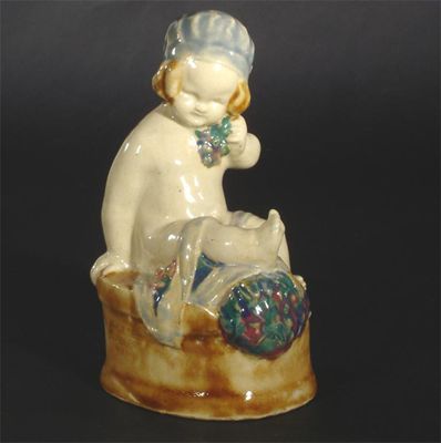 Appraisal: Buster Girl' a Carter Stabler Adams Poole Pottery stoneware figure