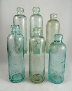 Appraisal: Soda bottles Soda- Hutchinson all PA- 'Star Bottling Co -