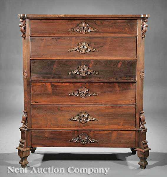 Appraisal: An American Carved Walnut Butler's Desk late th c the