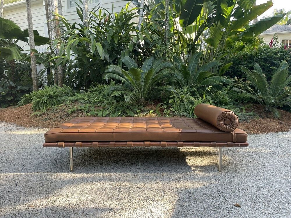 Appraisal: Knoll Mies Van Der Rohe - Barcelona Daybed Knoll Mies