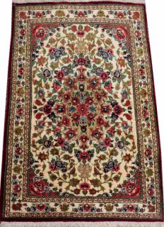 Appraisal: VERY FINE PERSIAN PURE SILK RUG W ' L '