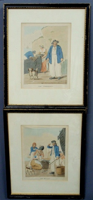 Appraisal: Two framed prints by H Bunbury Esq The Rivals and