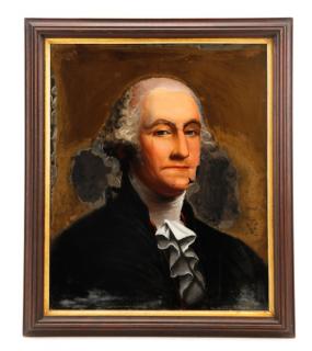 Appraisal: Prior after Stuart Portrait of George Washington William Prior American