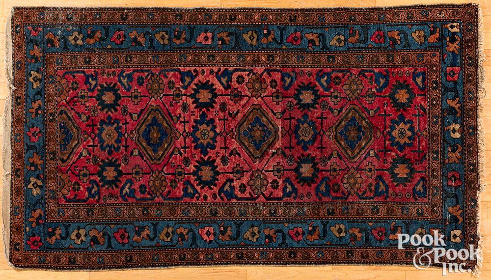 Appraisal: Hamadan carpet early th c Hamadan carpet early th c