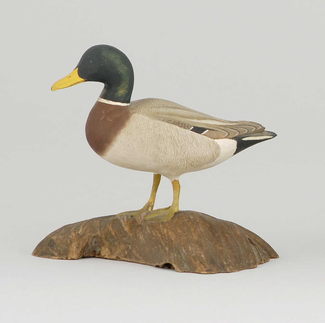 Appraisal: MINIATURE MALLARD DRAKE By Harold Gibbs of Barrington Rhode Island