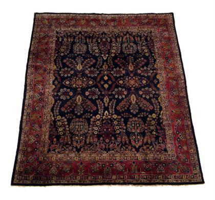 Appraisal: Sarouk carpet west persia circa ft x ft in good