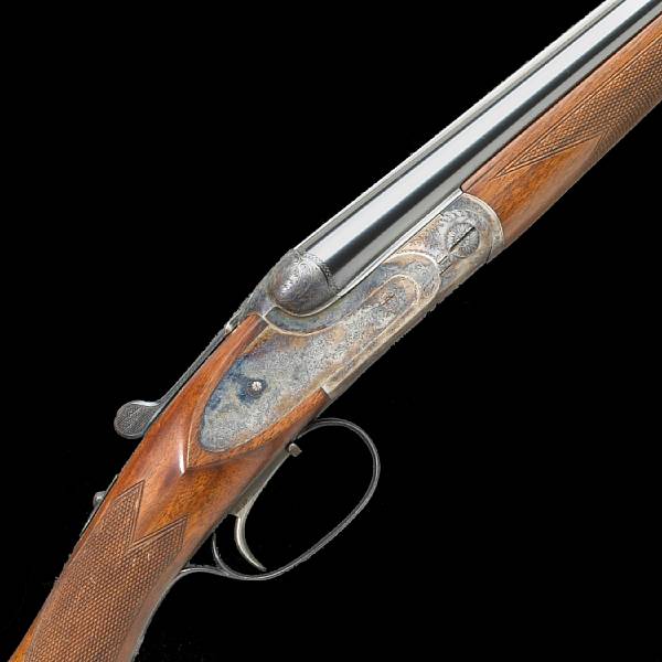 Appraisal: A gauge double barrel sidelock shotgun by Francottecirca retailed by