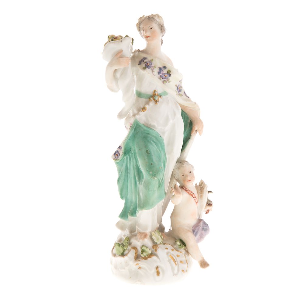 Appraisal: Meissen porcelain Ceres figural group second half- th century Ceres