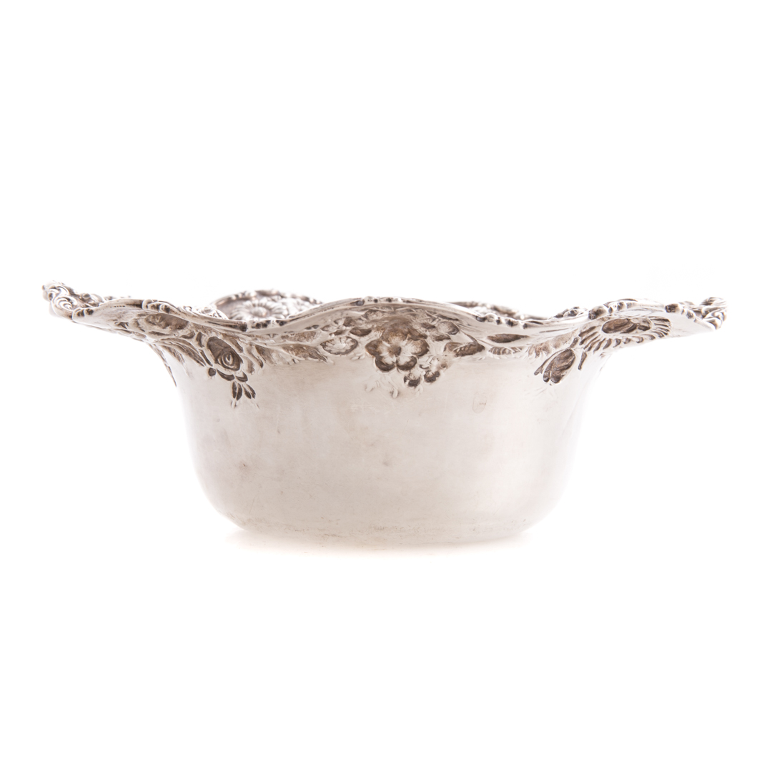 Appraisal: Schofield repousse sterling vegetable bowl in Diam ozt