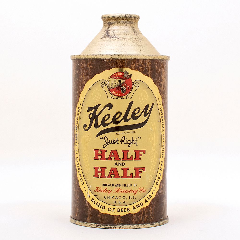 Appraisal: Keeley Half Half - Cone Top Can Reference USBC I