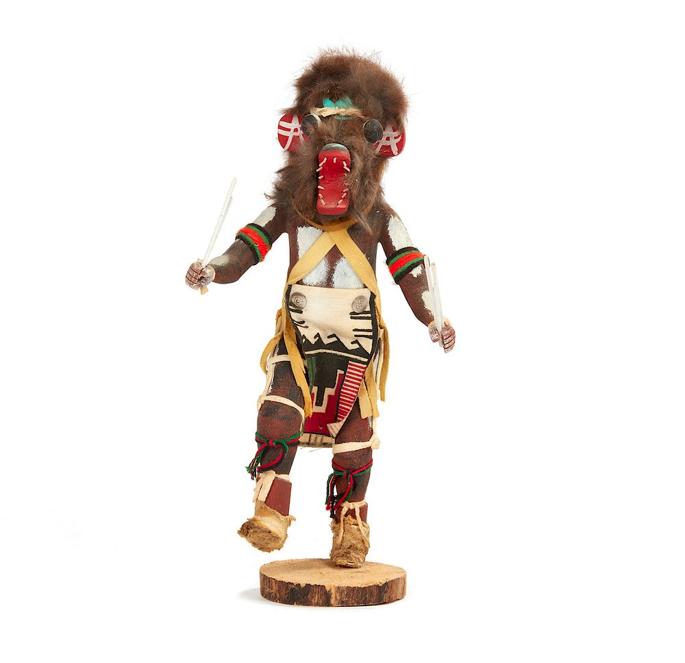 Appraisal: The Giant Ogre Kachina Chaveyo The Giant Ogre Kachina Chaveyo