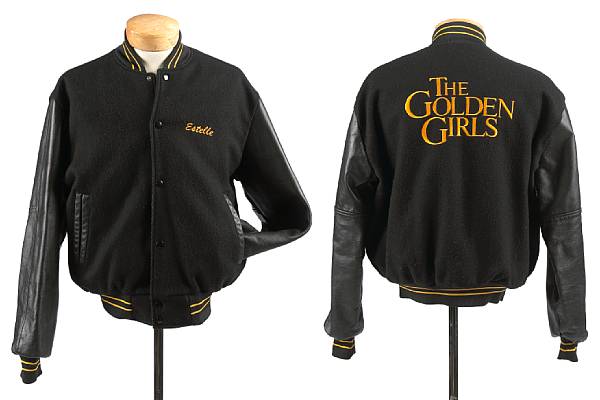 Appraisal: An Estelle Getty crew jacket from The Golden Girls NBC