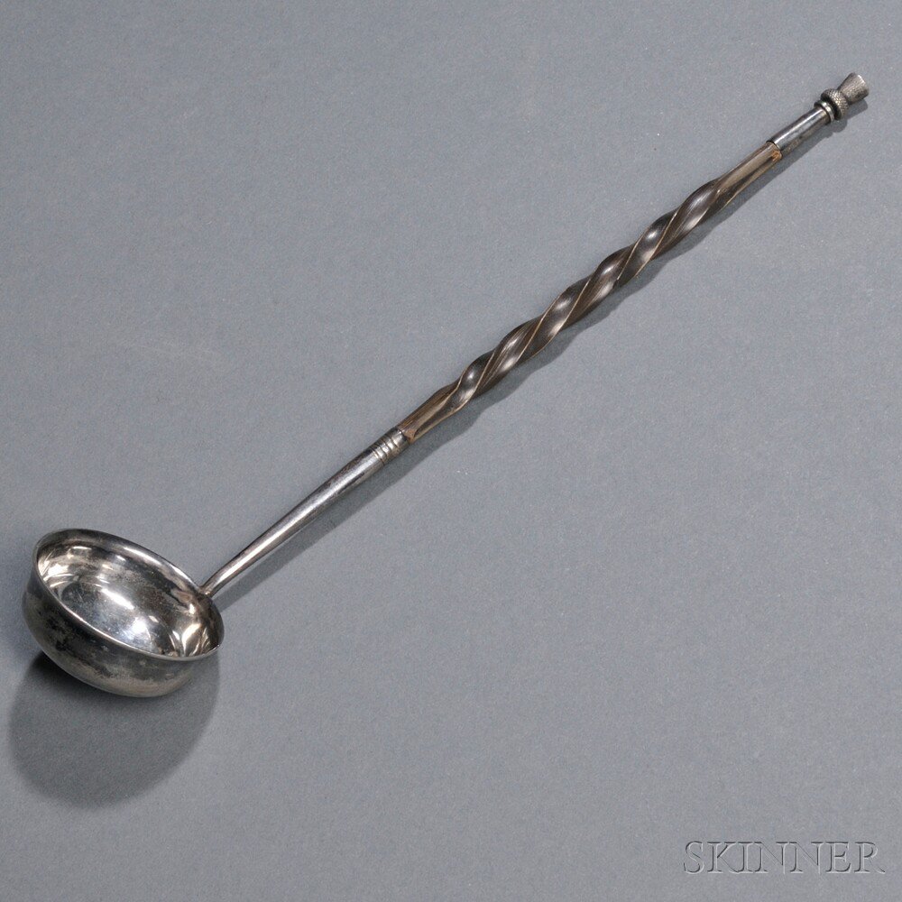 Appraisal: Victorian Silver Toddy Spoon Edinburgh Scotland - maker's mark EM