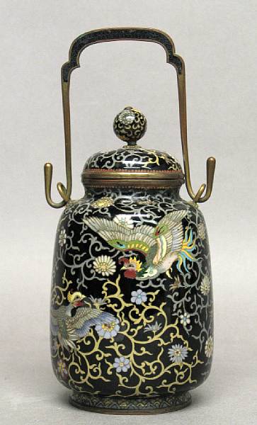 Appraisal: Japanese Works of Art Japanese Metalwork and Cloisonn Property of