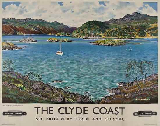 Appraisal: MACFARLANE Alastair THE CLYDE COAST Kyles of Bute British Railway