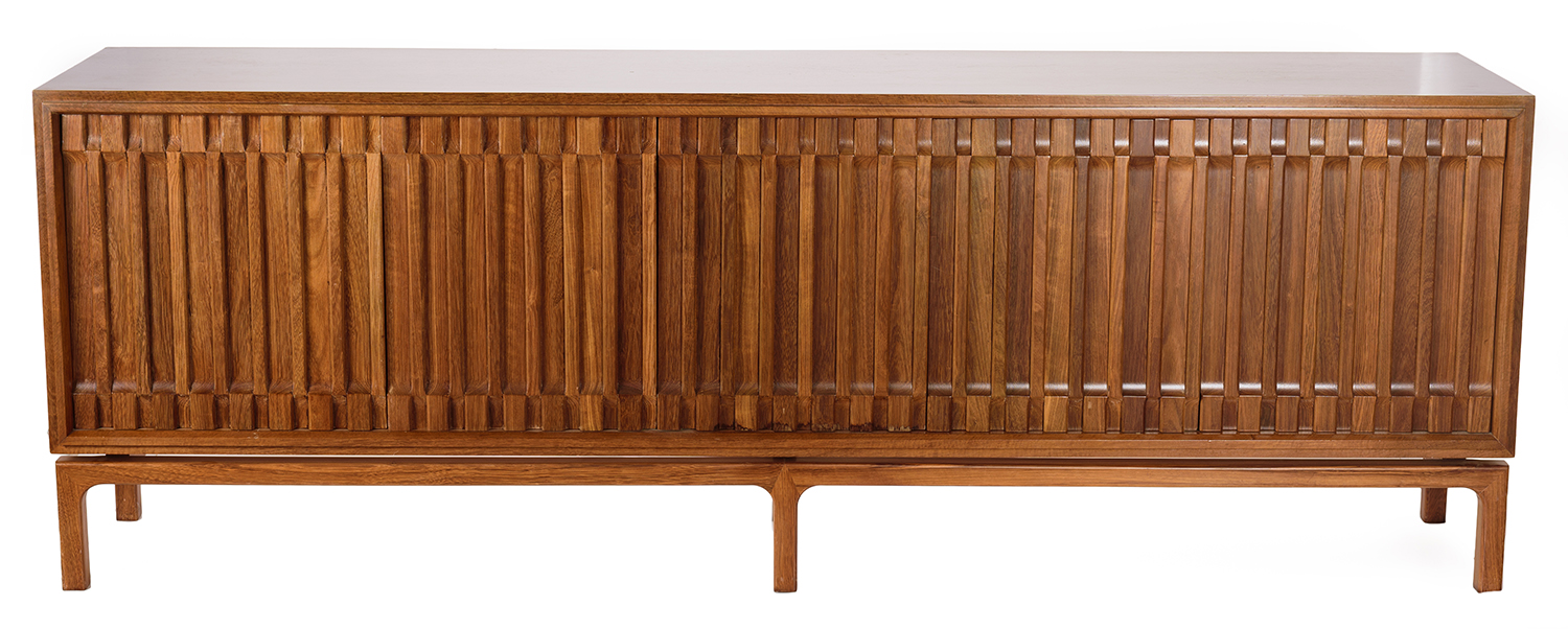 Appraisal: MID CENTURY AUSTRALIAN SIDEBOARD Five doors and five drawers Australia