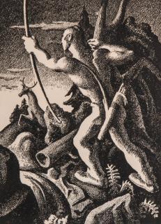 Appraisal: THOMAS HART BENTON - PRINT NOT IN FATH ARTHUR W