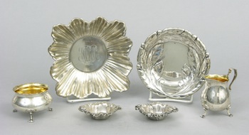 Appraisal: A Lot of Sterling Silver Tabletop Items A lot of