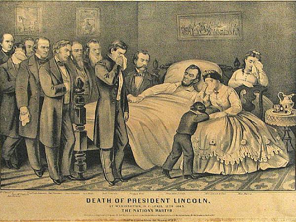 Appraisal: Lincoln Abraham Death of President Lincoln New York Currier amp