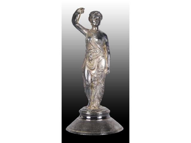 Appraisal: Draped Woman on Dome Base Watch Holder Description Draped woman