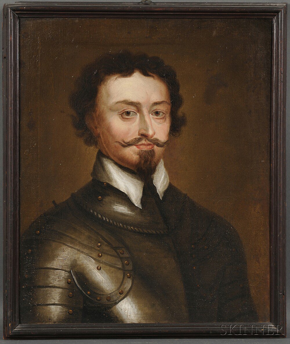 Appraisal: After Sir Anthony van Dyck Flemish - Portrait of Thomas