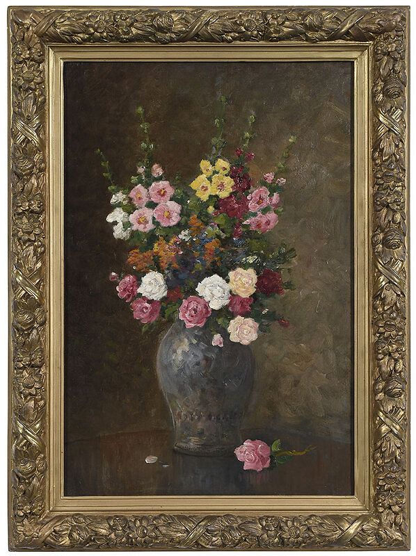 Appraisal: Camille Matisse French th century Still Life of Flowers in