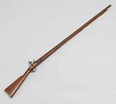 Appraisal: Militia Musket Dated A New England style flintlock militia musket