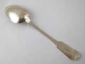 Appraisal: A late th c Scottish provincial silver fiddle pattern tablespoon