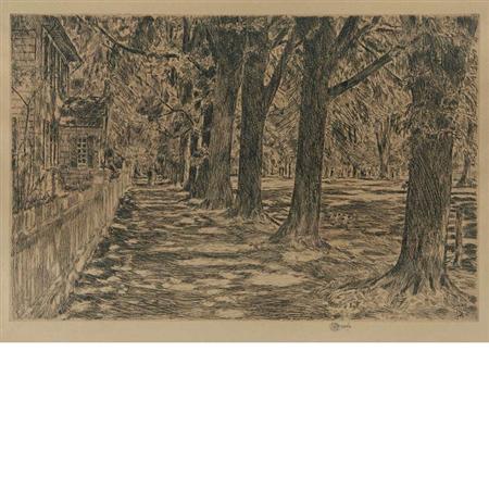 Appraisal: Childe Hassam EASTHAMPTON Etching Estimate -