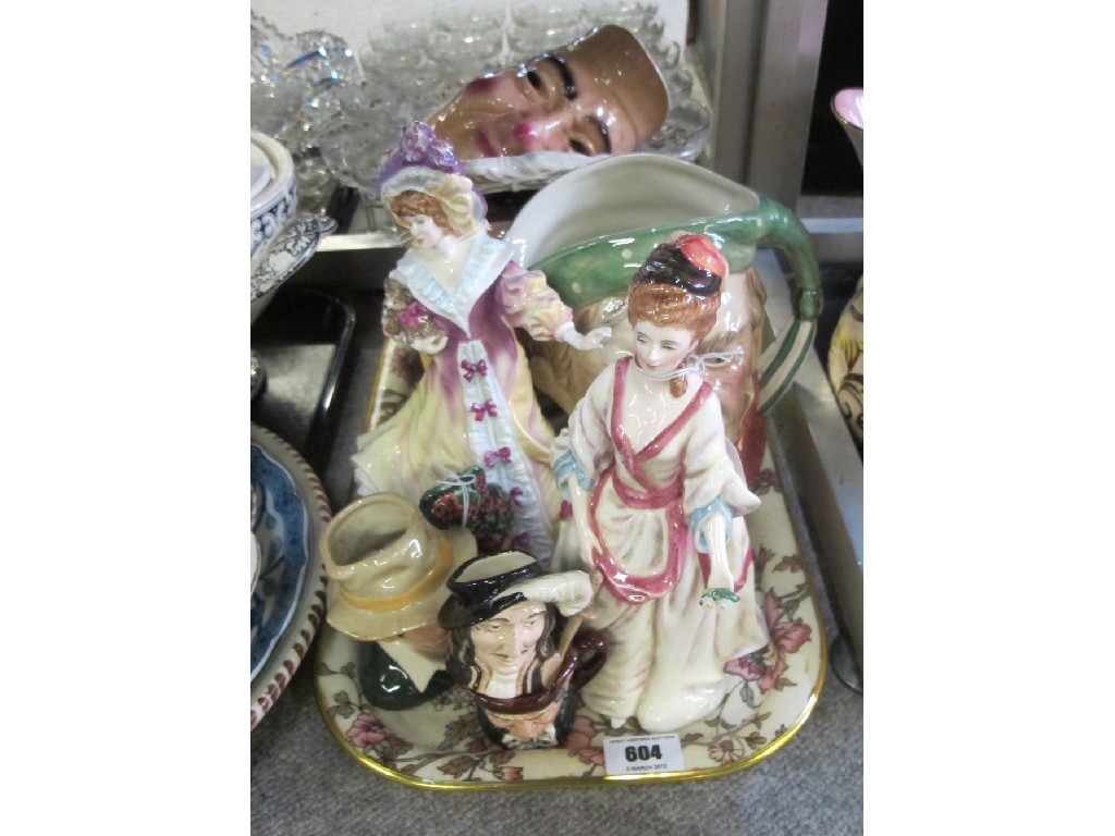 Appraisal: Two Doulton ladies Countess of Herrington HN and Lily HN