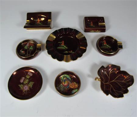 Appraisal: A collection of Carlton wares comprising twelve items of assorted