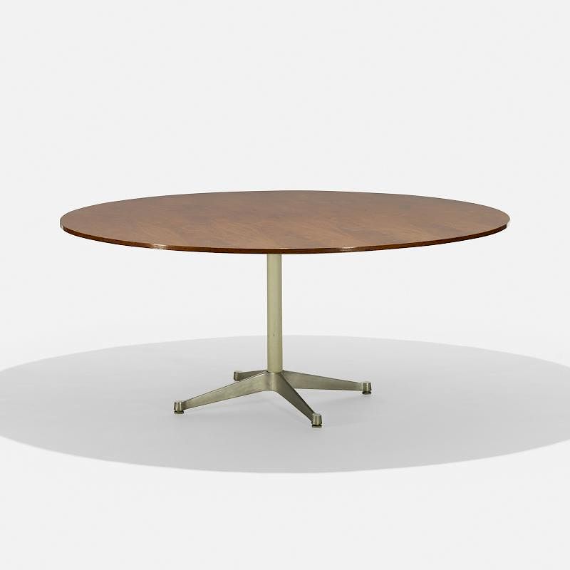 Appraisal: George Nelson prototype conference dining table George Nelson prototype conference