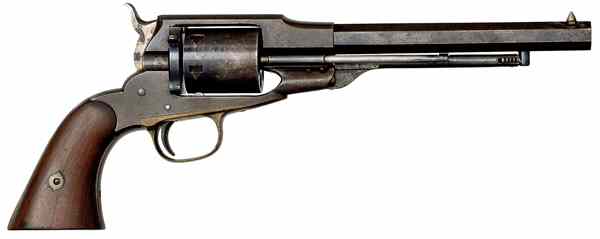 Appraisal: Beals Navy Cartridge Conversion Revolver cal rimfire '' octagonal barrel