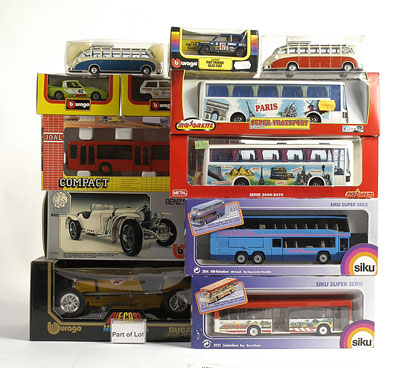 Appraisal: Bburago Siku group of Cars - including x rd scale