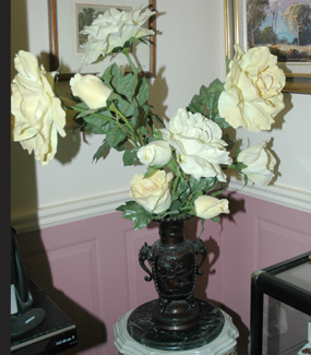 Appraisal: TWO ASIAN CAST METAL VASES