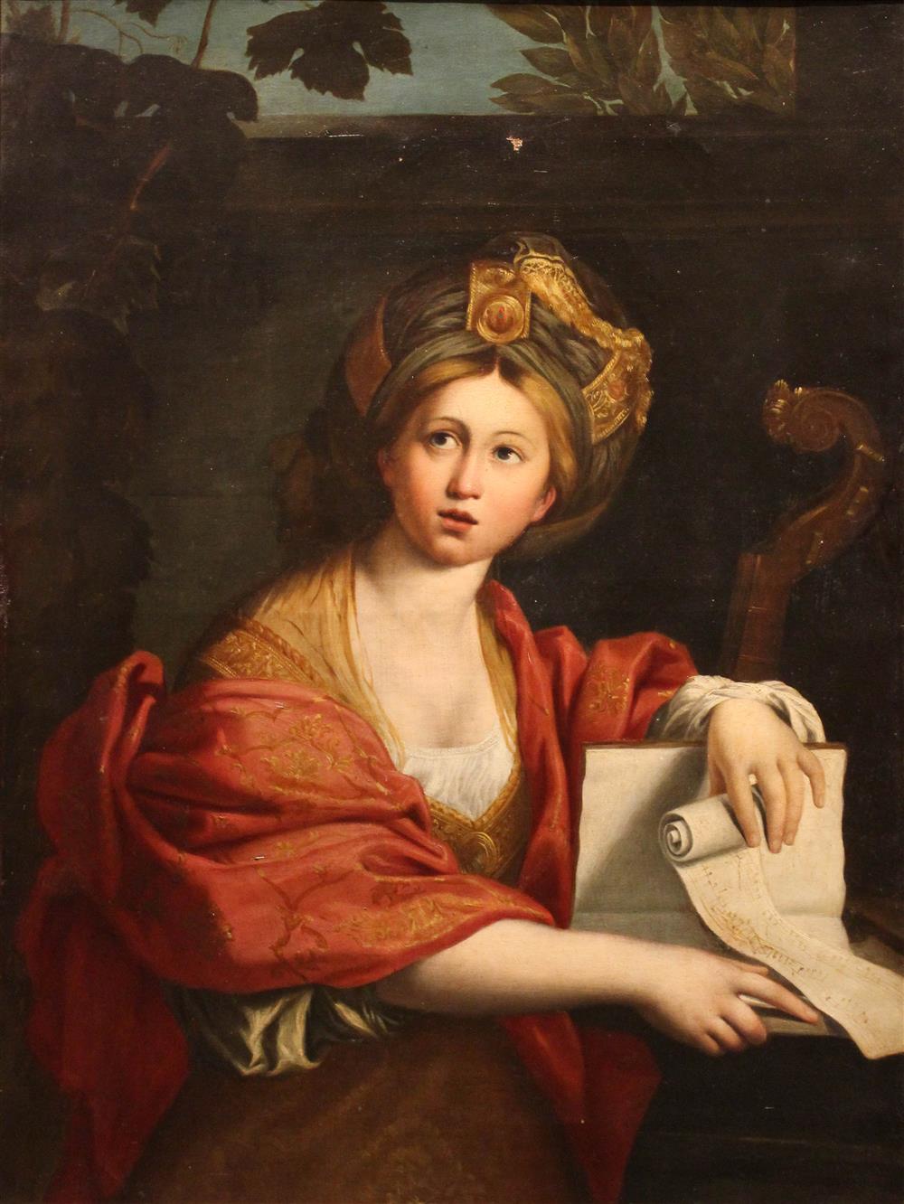 Appraisal: AFTER DOMENICHINO ITALIAN TH CENTURY THE CUMAEAN SYBIL Oil on