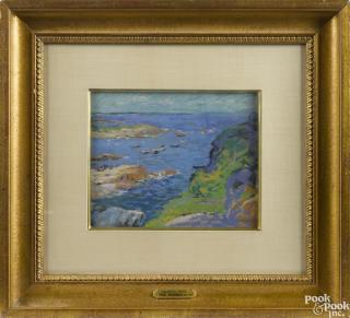 Appraisal: Frederick Wagner American - pastel titled Appledore Maine signed lower