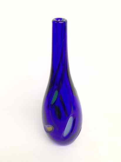 Appraisal: Marked Kosta Boda G Sahlin vase Come with Edition Kosta