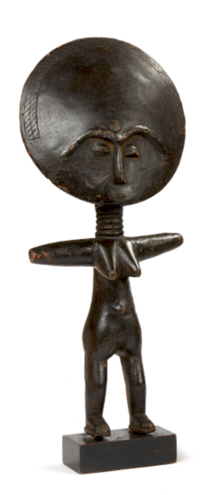 Appraisal: Akan Akua 'ba Figure Early to Mid th century Ashanti