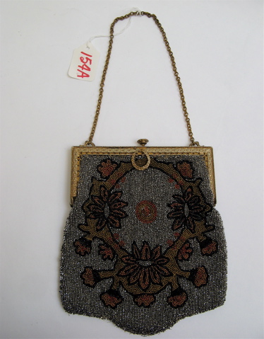 Appraisal: ART DECO MARCASITE EVENING PURSE having a gold ornate and