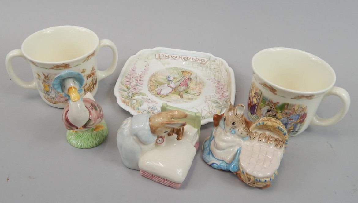 Appraisal: Various Royal Albert Beswick Beatrix Potter figures comprising of Jemina