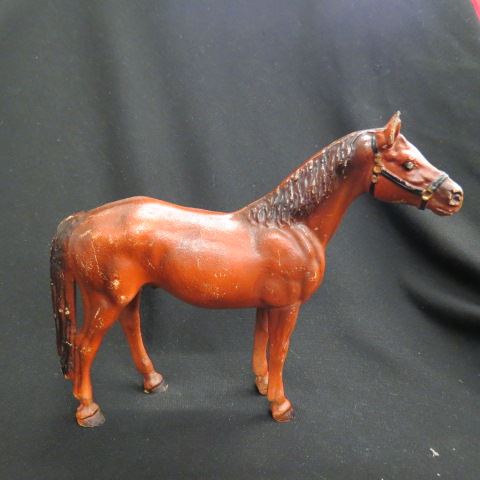 Appraisal: Hubley Cast Iron Doorstop of a Horse all original