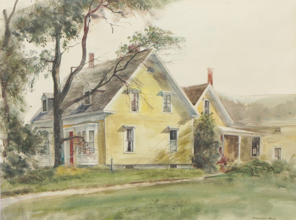 Appraisal: Ranulph Bye American - Maine Watercolor Ranulph Bye American -