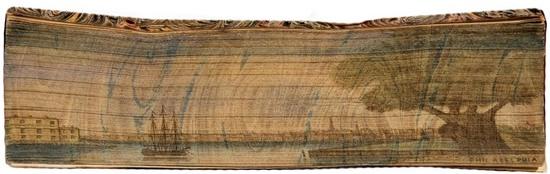 Appraisal: FORE-EDGE PAINTING - Edward YOUNG The Complaint or Night Thoughts