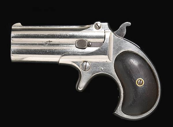 Appraisal: A Remington Double Derringer in later book-style casingType circa -